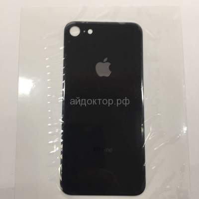 Задняя крышка iPhone 8 (стекло) Серый (оригинал)