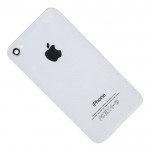 Задняя крышка iPhone 4S Белая (Олеофобное покрытие)