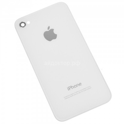 Задняя крышка iPhone 4S белый - Оригинал (Белый)